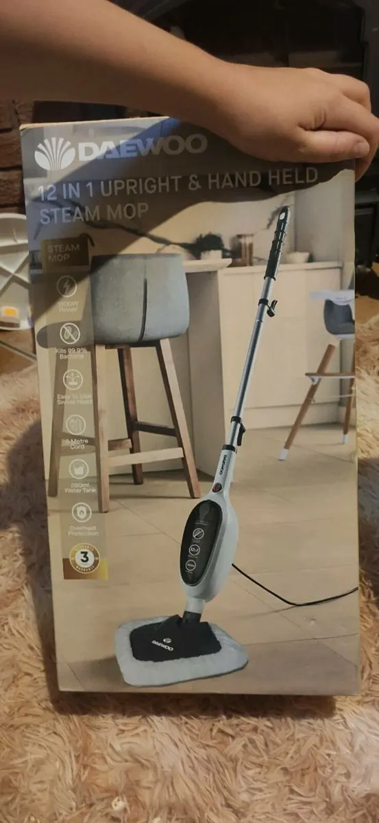 Steam mop, steam cleaner 12 in 1 - Image 1