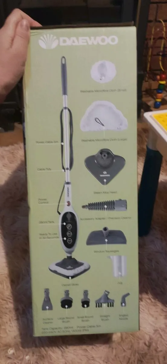 Steam mop, steam cleaner 12 in 1 - Image 2