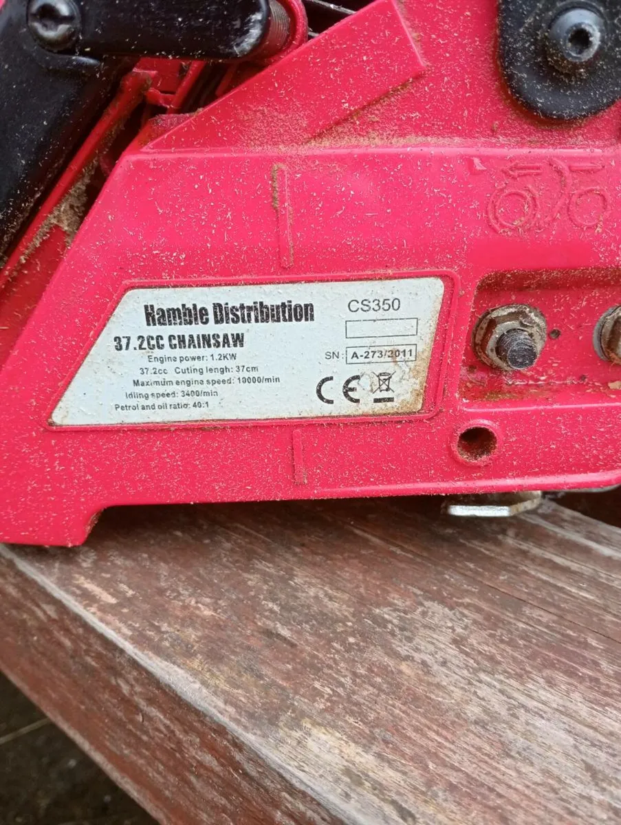 CS350 Chainsaw 37.2cc - Image 3
