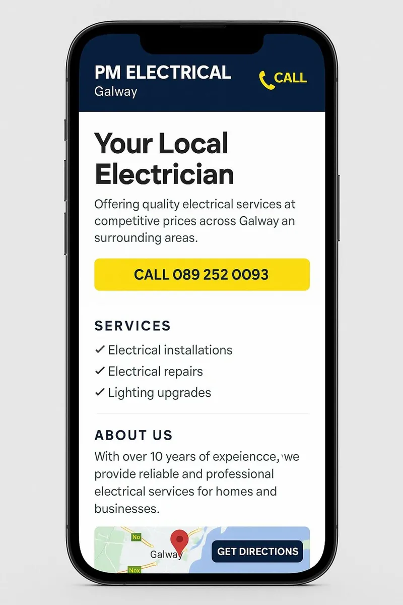 Electricians – Get More Calls with a €199 Website - Image 2