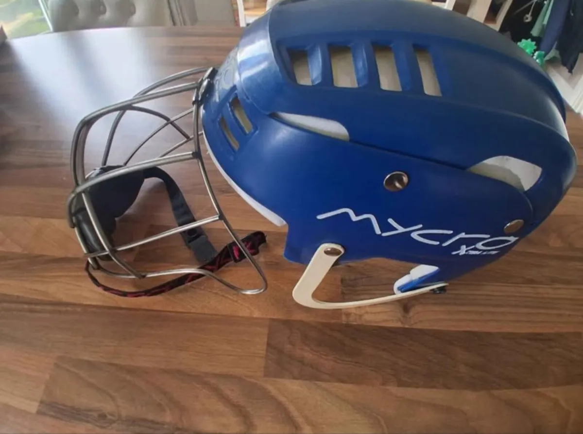 Mycro Xtra Lite Blue Helmet - Image 3