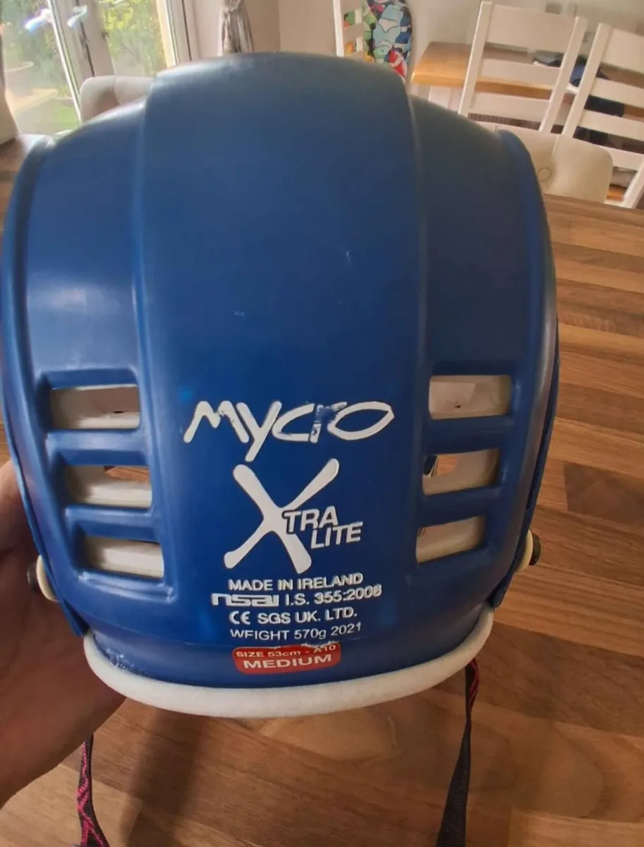 Mycro Xtra Lite Blue Helmet - Image 4