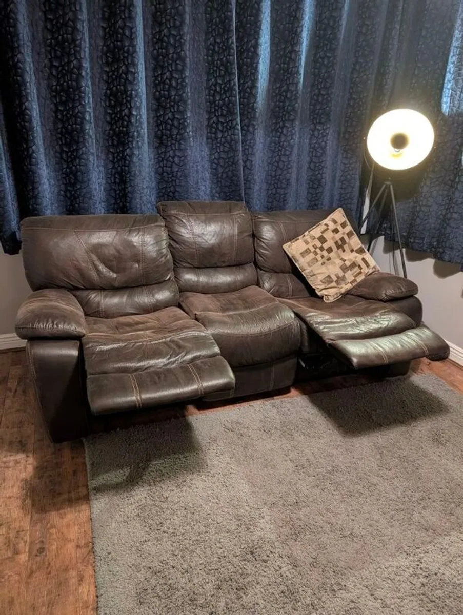 3-seater recliner sofa - Image 2