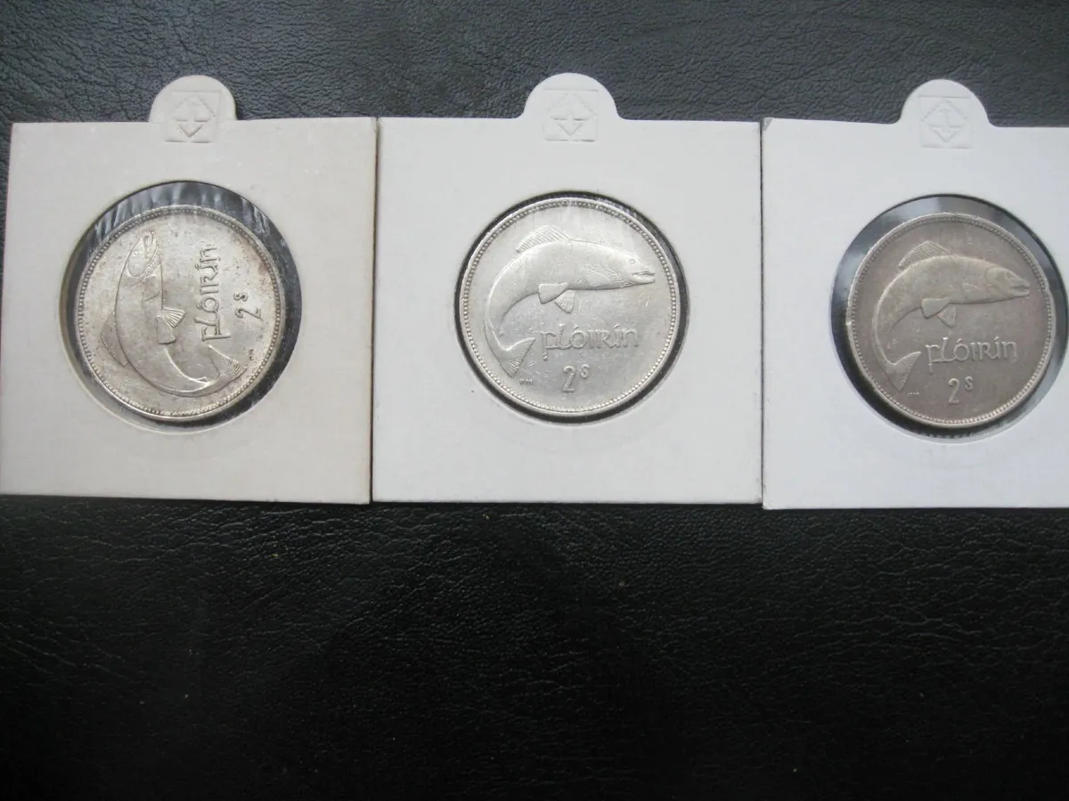 Irish Florin Coins - 1935 & 1939 - Image 4