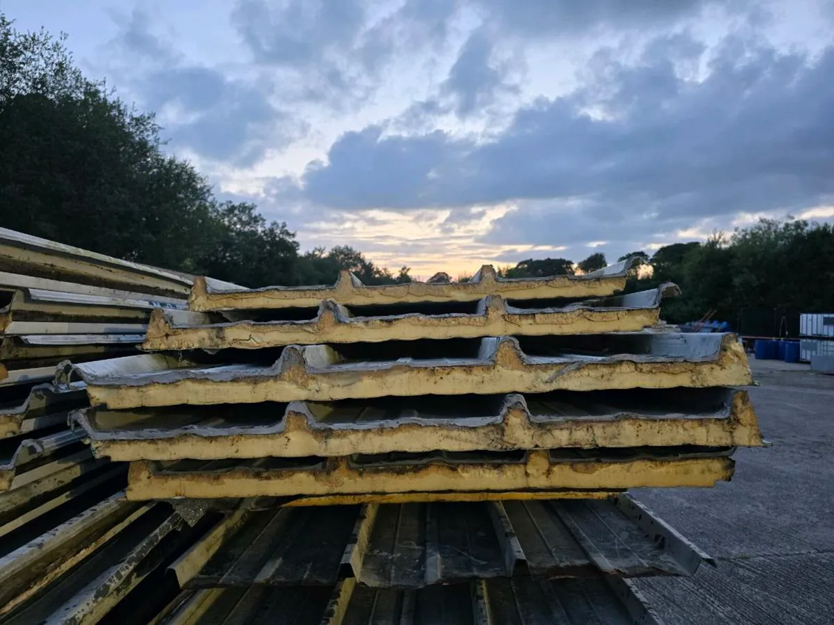 Used 18/19ft Insulated Roof Panels – €75 incl. VAT - Image 2