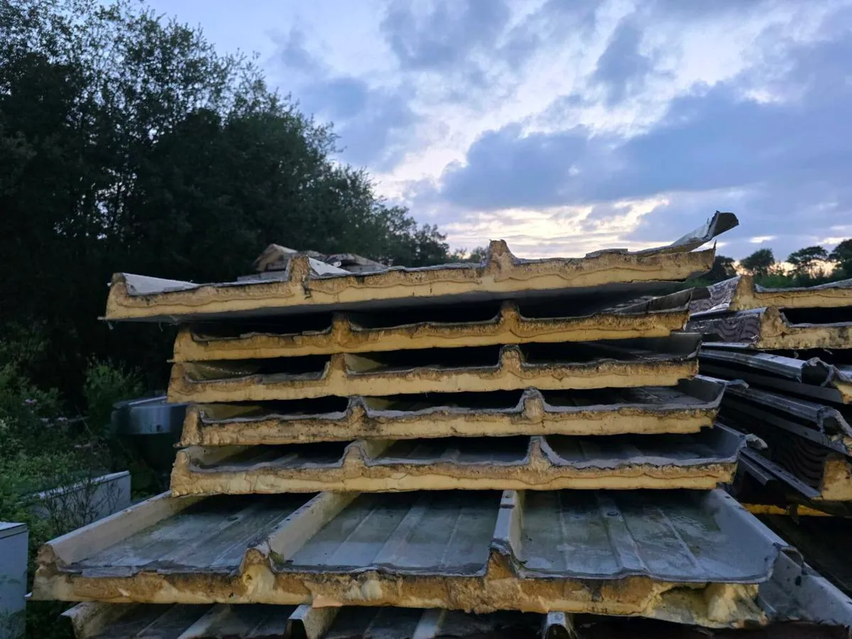 Used 18/19ft Insulated Roof Panels – €75 incl. VAT - Image 3
