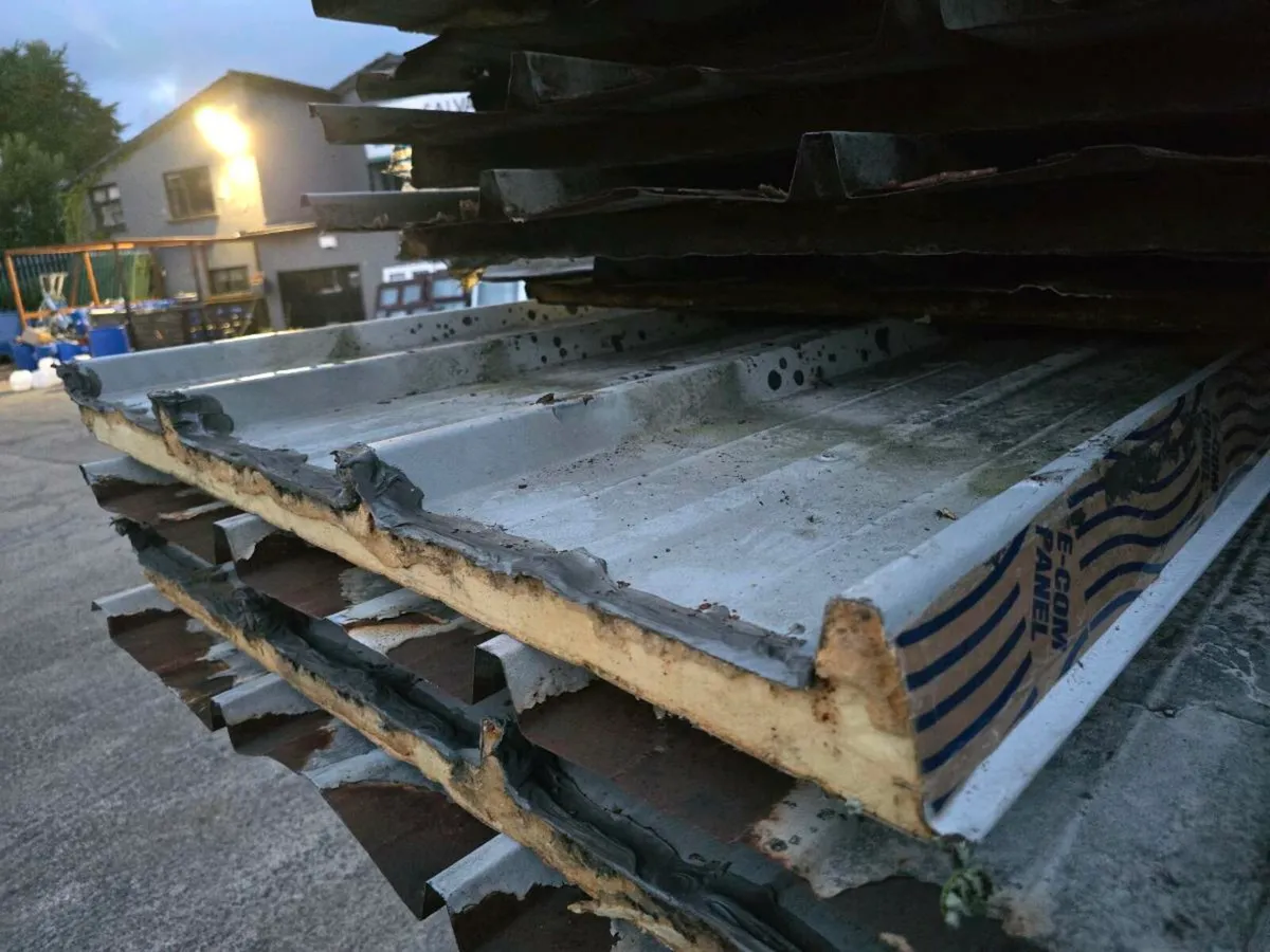 Used 18/19ft Insulated Roof Panels – €75 incl. VAT - Image 4