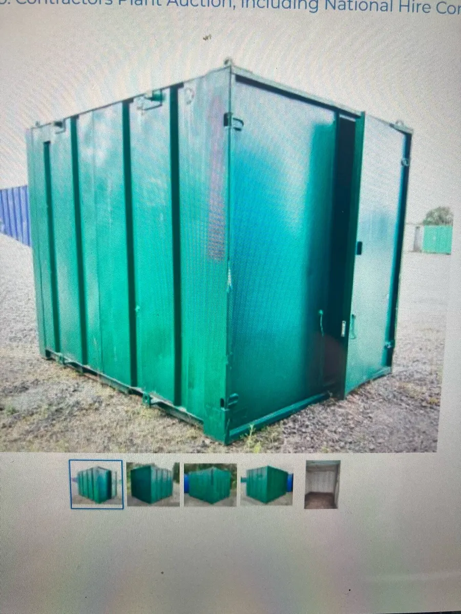 8/10 Steel Shipping containers for sale