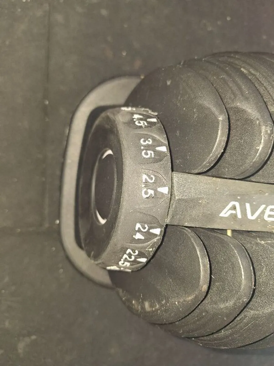 adjustable dumbells x2 - Image 2