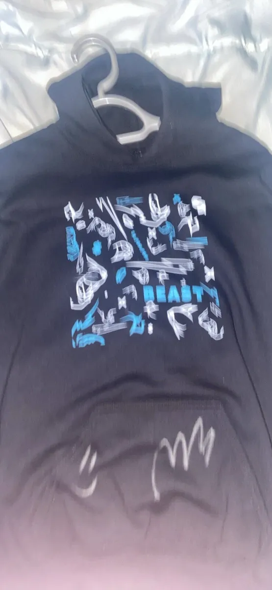 Mr beast hoodie (signed) - Image 1