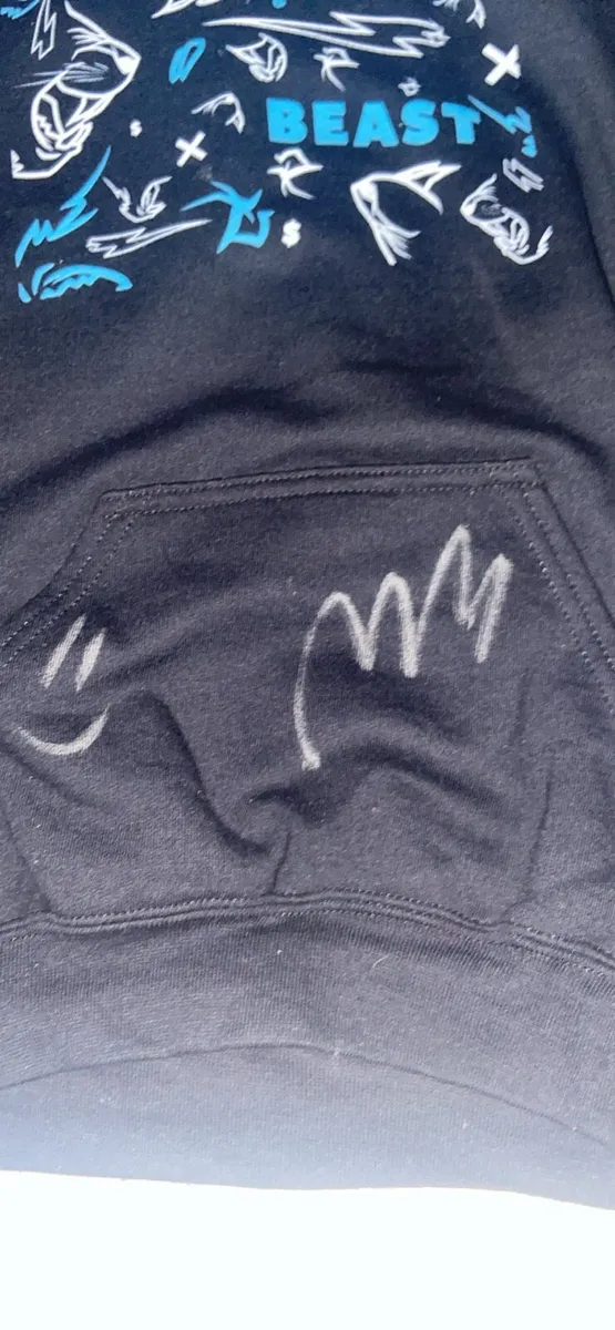 Mr beast hoodie (signed) - Image 3