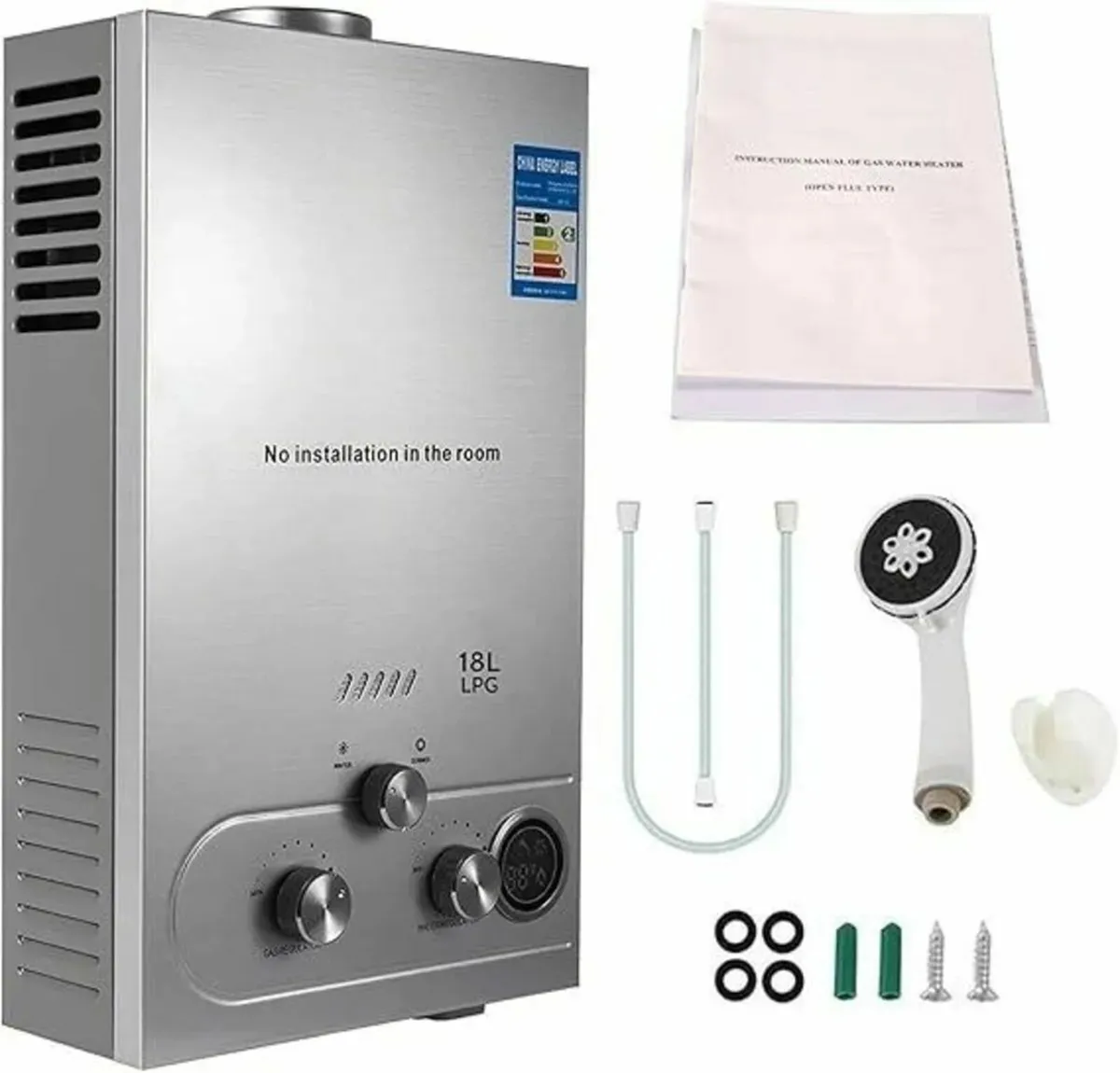 18L LPG Gas Water Heater for Mobile Home Use - Image 1