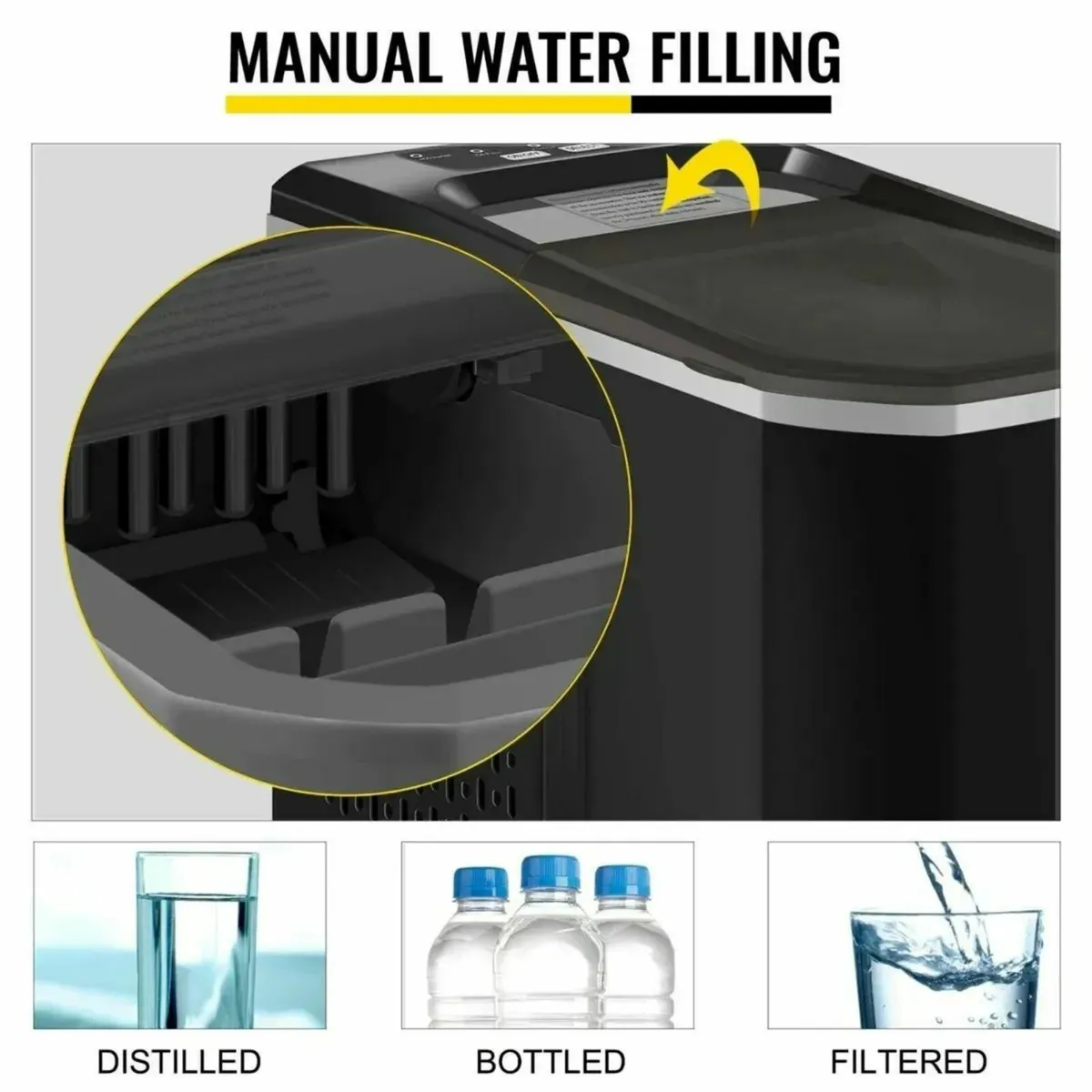 Ice Cube Maker Machine Automatic for Home & Office - Image 3
