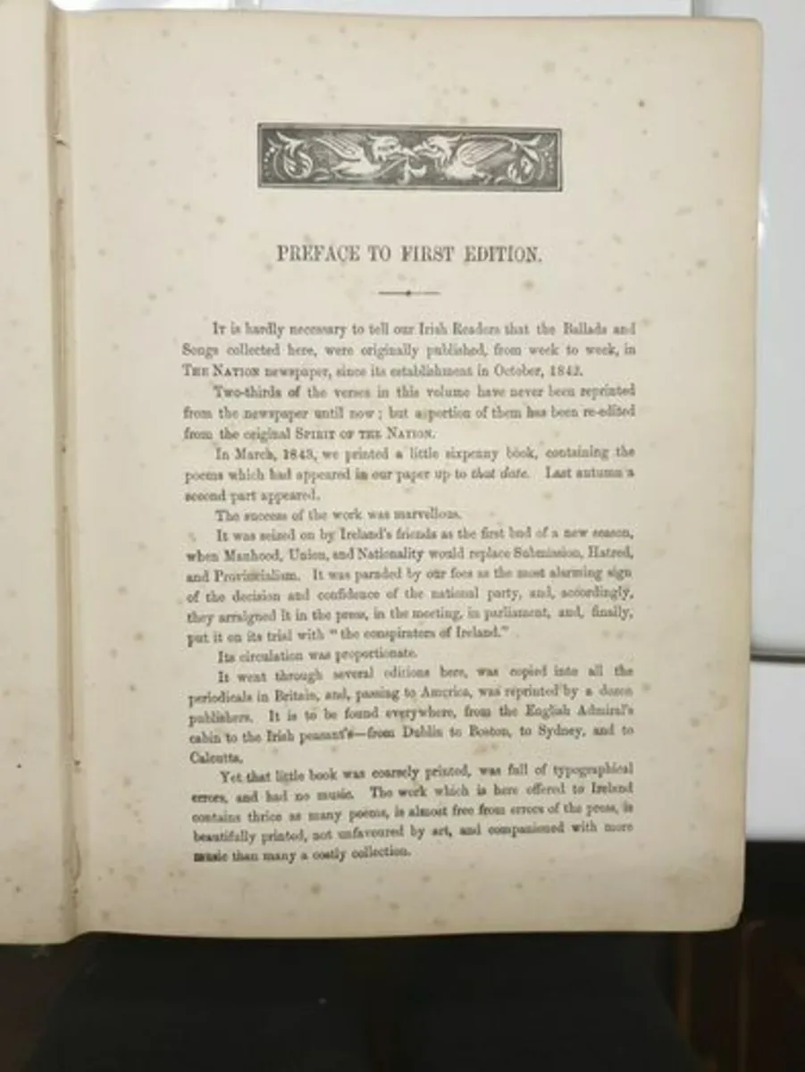 1882 Original Hardback - The Spirit Of The Nation - Image 3