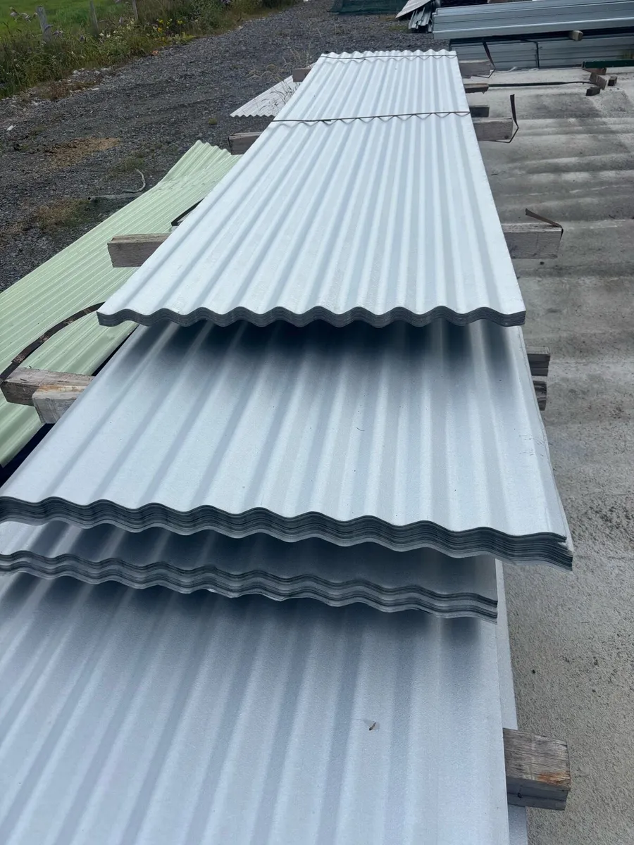 Silver corrugated galvanised  0852056400 - Image 2