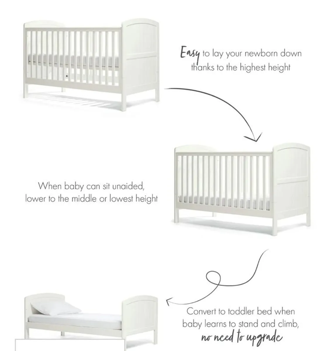 Cot Bed - Image 4