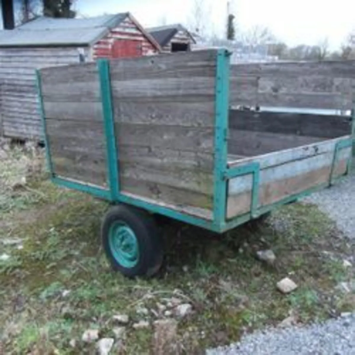 Vintage tipper trailer - Image 4