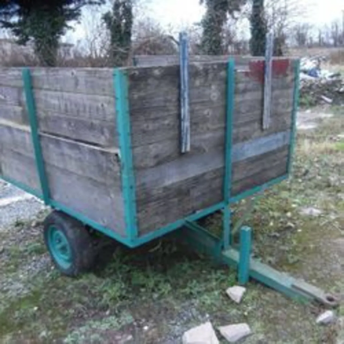 Vintage tipper trailer - Image 1