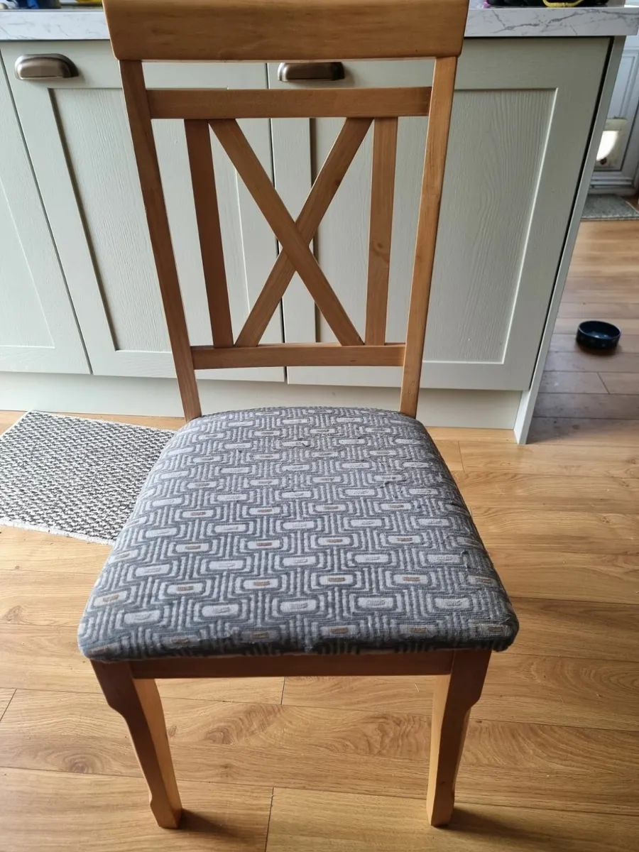 6 x dining chairs - Image 1