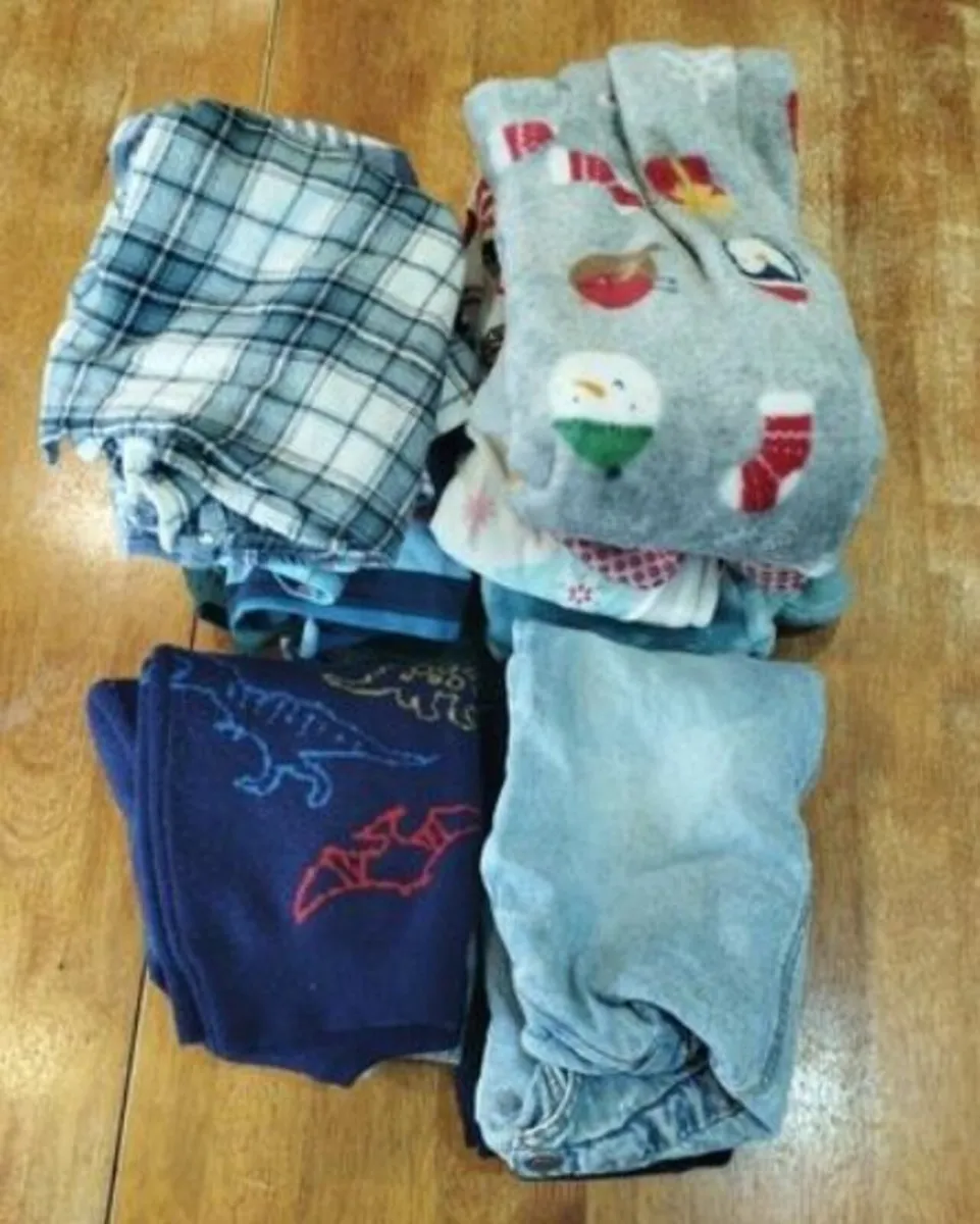 Selection of boys clothes
