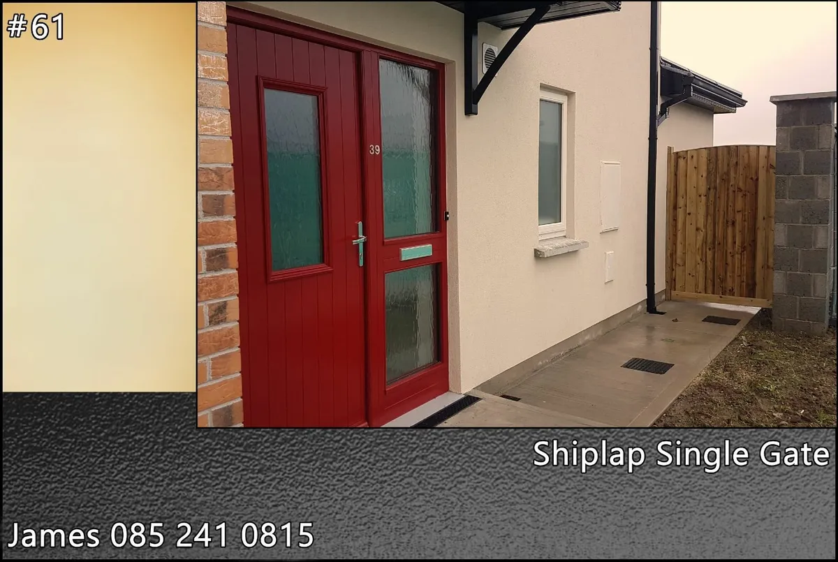 Timber Gates Free Installation - Image 1