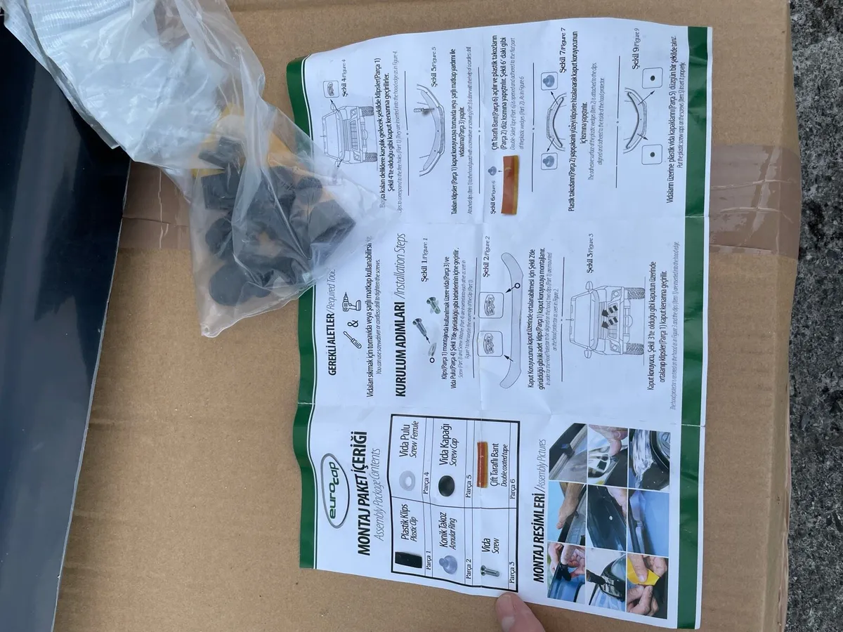 Van bonnet protector stone chips - Image 3