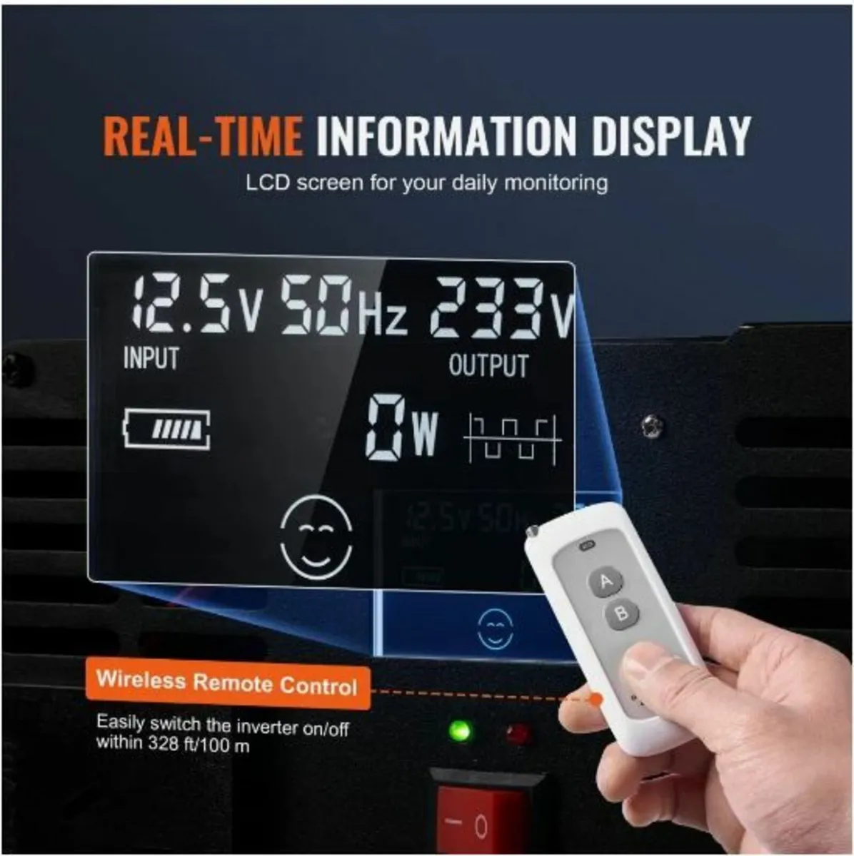 Modified Sine Wave Power Inverter 5000W - Image 2