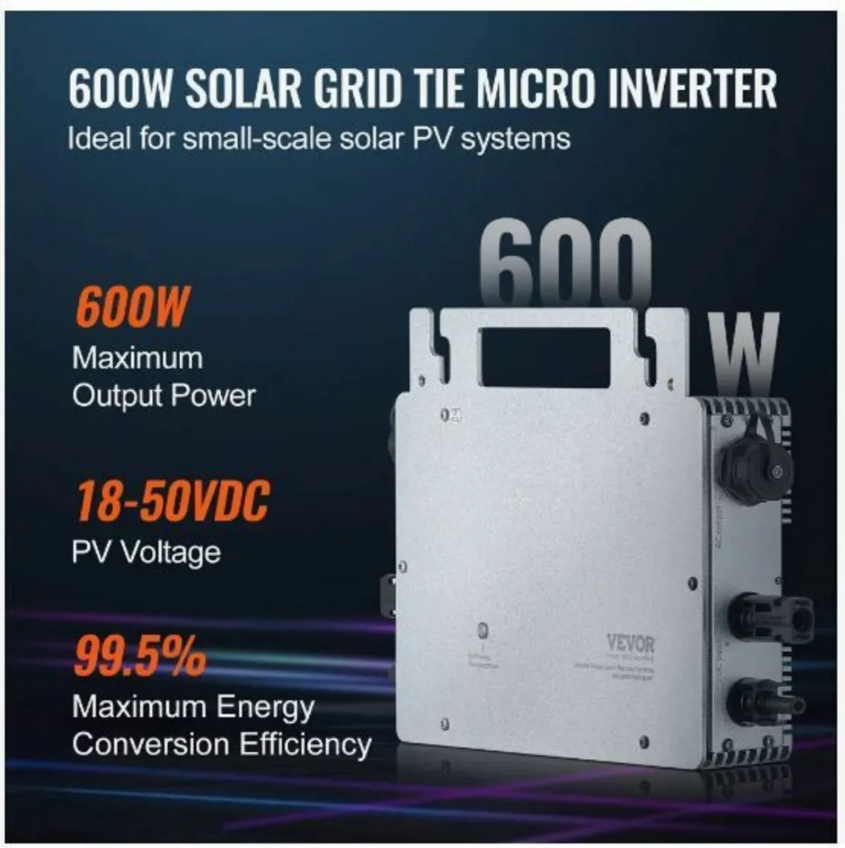 Solar Grid Tie Micro Inverter 600W Waterproof IP67 - Image 4