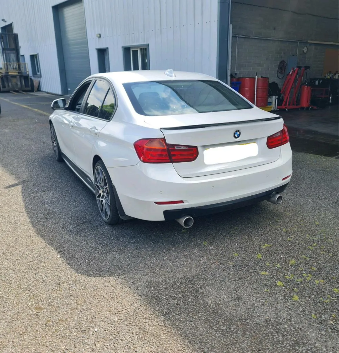 BMW F30 TWIN EXHAUST SYSTEM