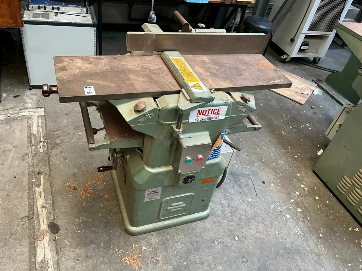 WADKIN BURSGREEN 12B 3 PHASE THICKNESS PLANER - Image 1