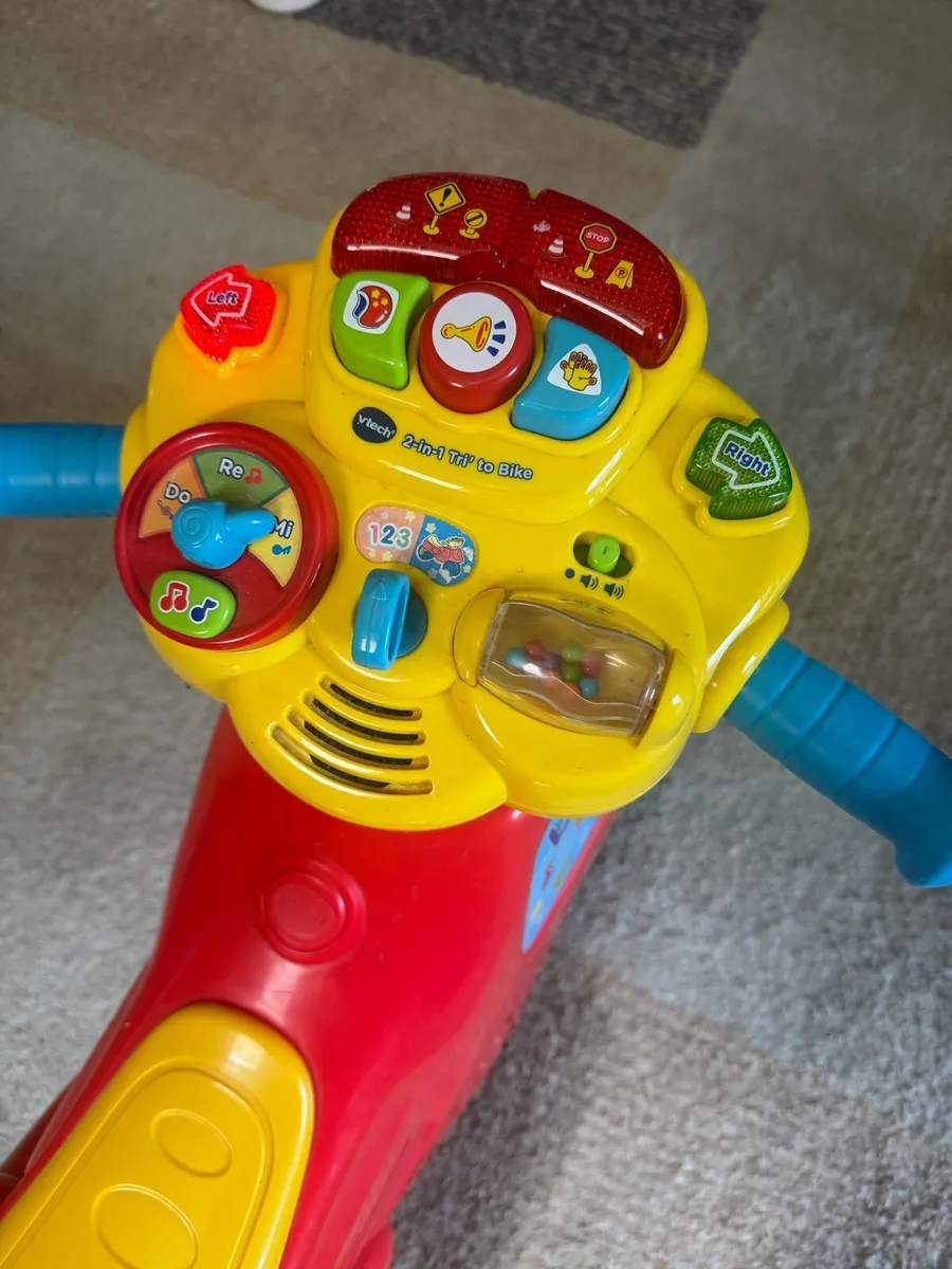 Vtech 2-in-1 Learn & Zoom Motorbike - Image 3