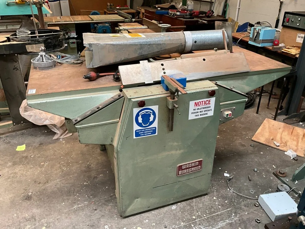 WADKIN BURSGREEN BTS630 3 PHASE THICKNESS PLANER - Image 3
