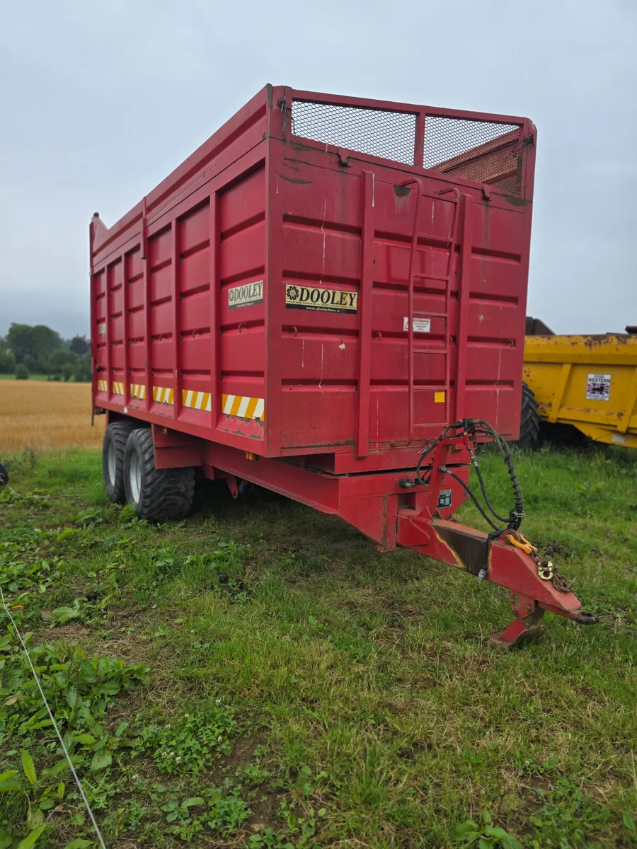 Dooley 18ft silage trailer - Image 1