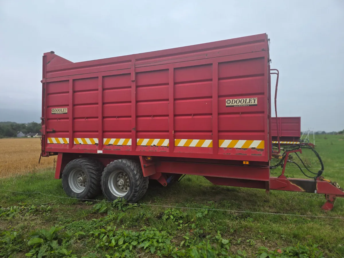 Dooley 18ft silage trailer - Image 2