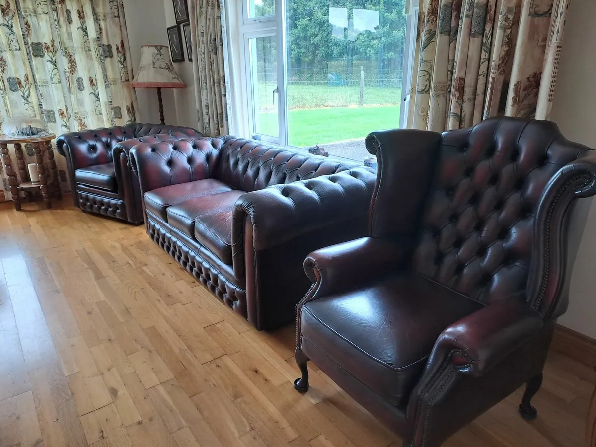 Suite of Chesterfield Furniture - Image 1