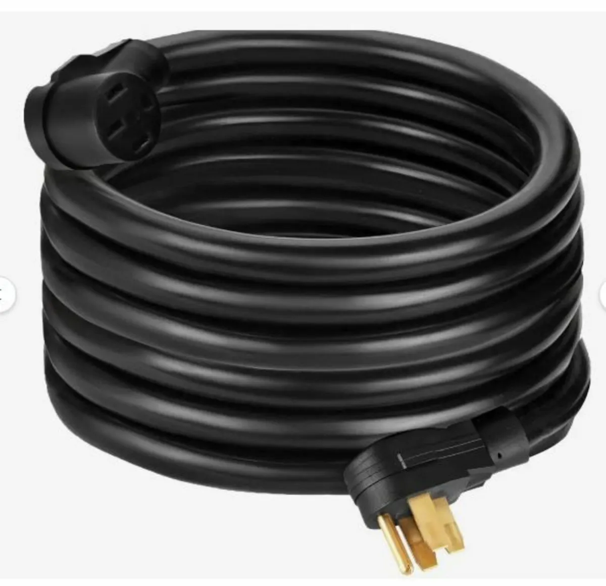 50FT 8AWG/4C RV Extension Cord Trailer Truck - Image 1