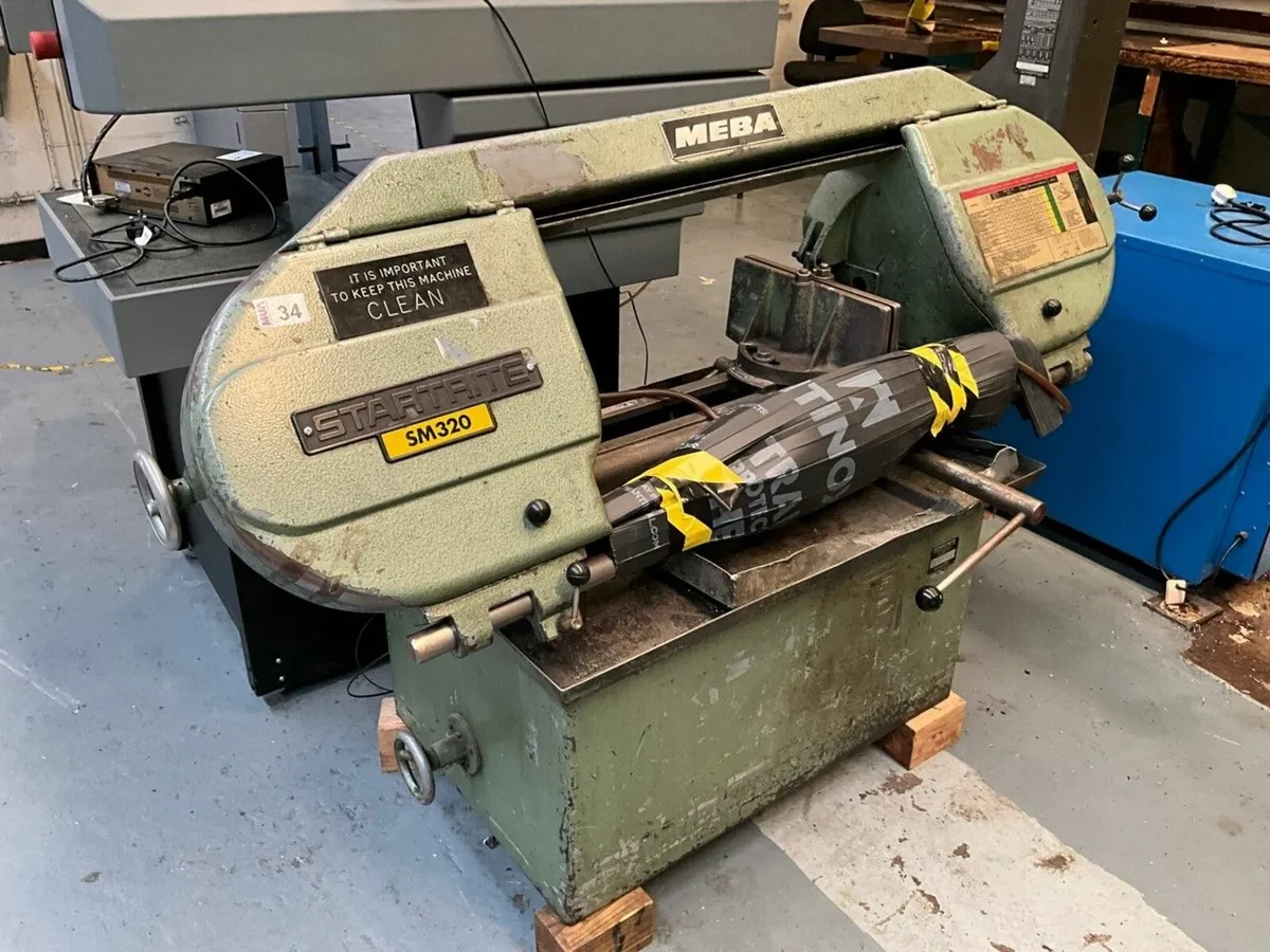 STARTRITE MEBA SM320 3 PHASE METAL BANDSAW - Image 2