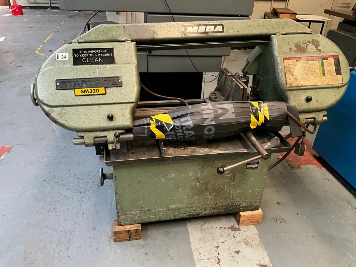 STARTRITE MEBA SM320 3 PHASE METAL BANDSAW - Image 3