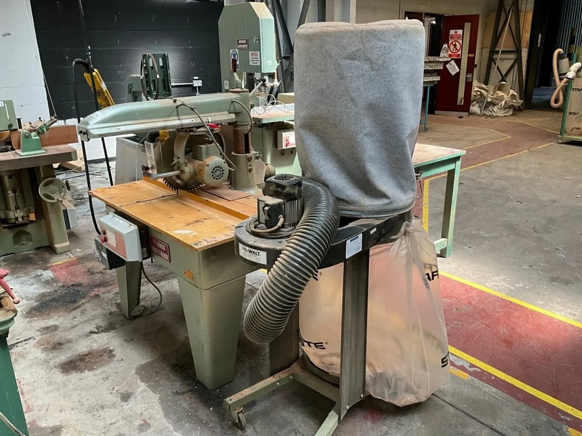 WADKIN BURSGREEN 3 PHASE RADIAL ARM SAW - Image 3