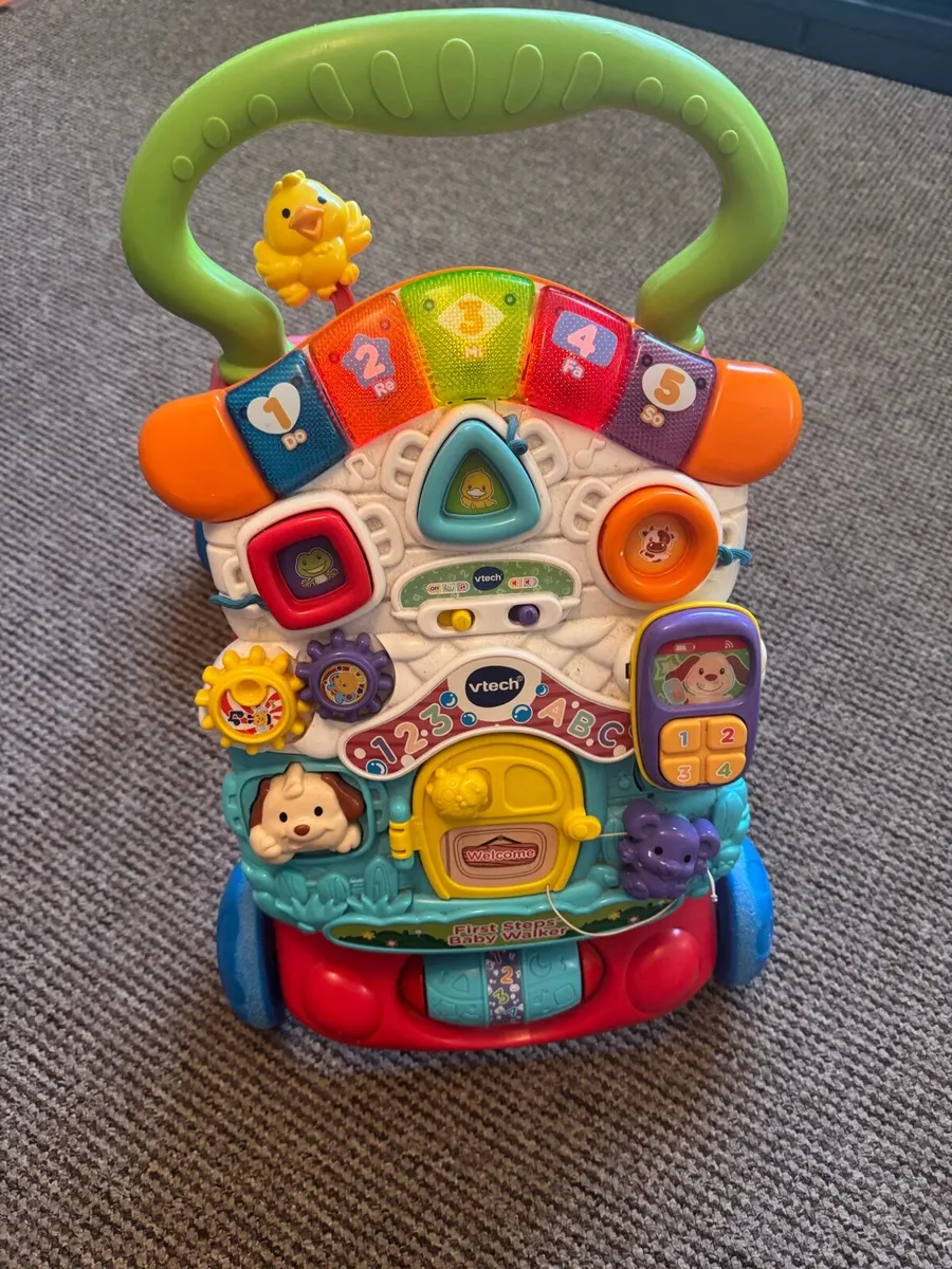 Vtech first steps baby walker - Image 1