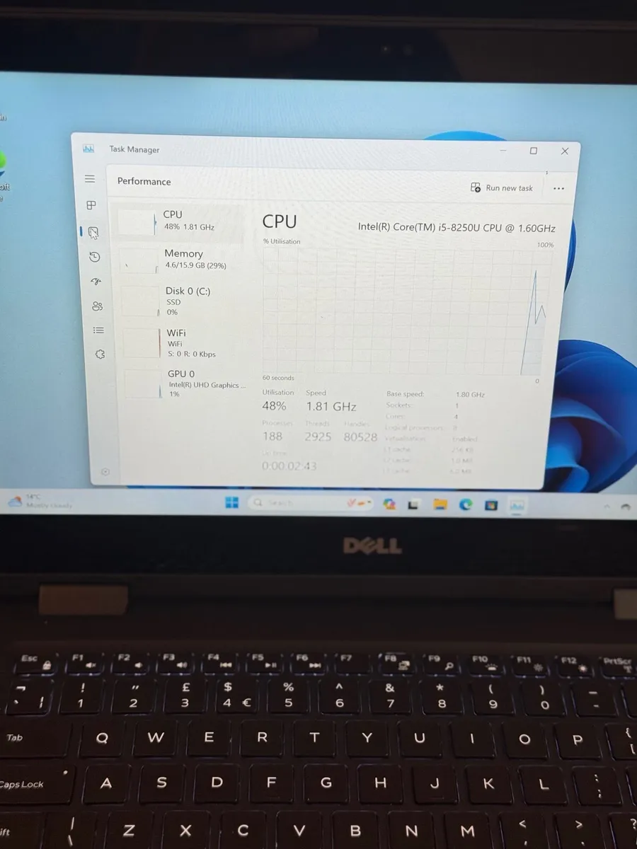 Dell Latitude 3390 2in1 Laptop i5/16GB/256SSD/FHD - Image 4