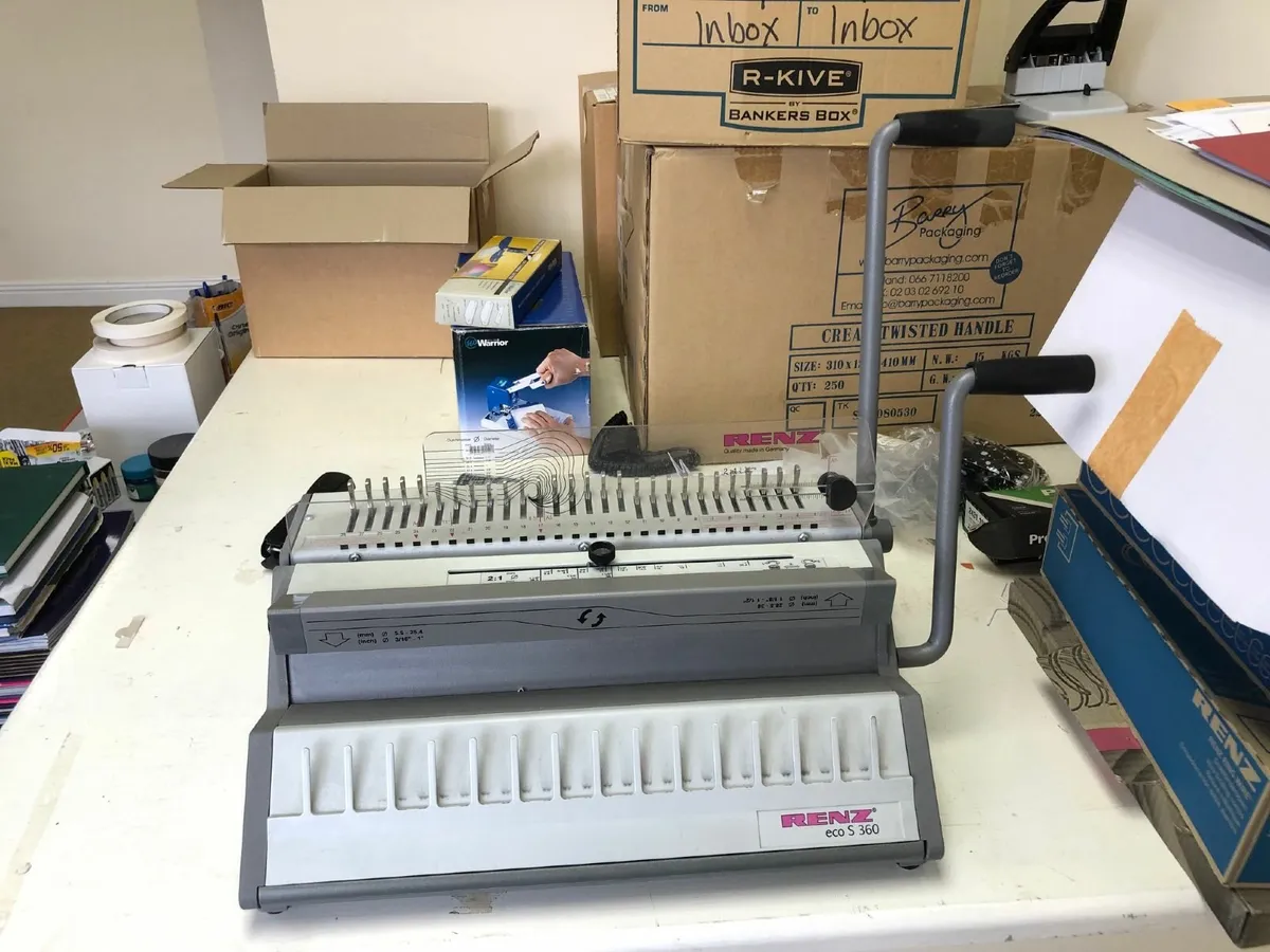 Renz 2:1 pitch high quality paper punch
