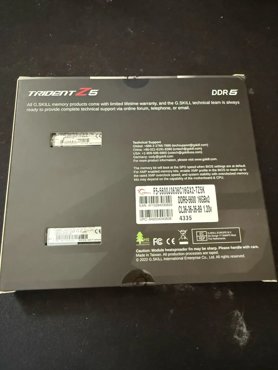 DDR5 Trident Z5 5600 16gbx2 - Image 2