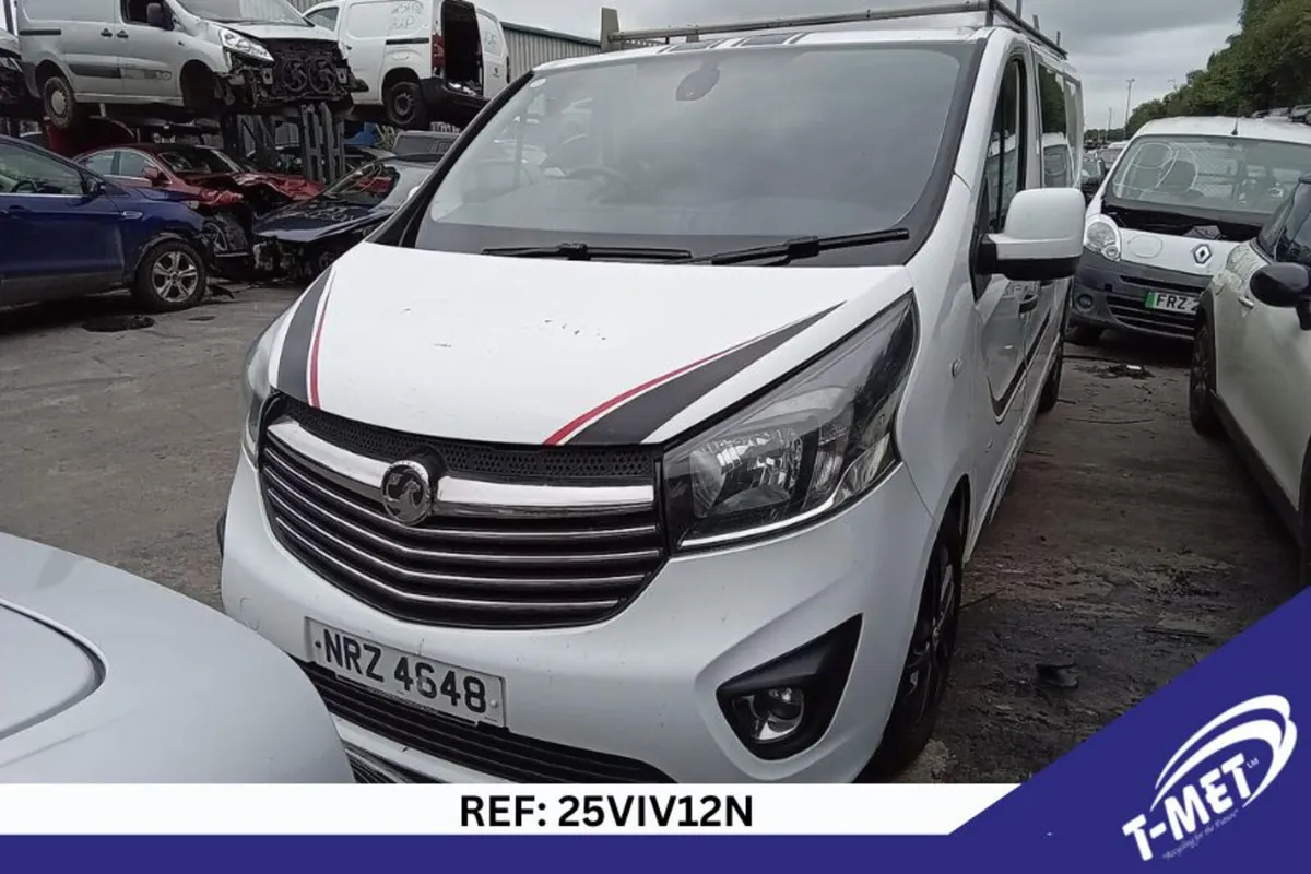 2018 VAUXHALL VIVARO BREAKING FOR PARTS - Image 2