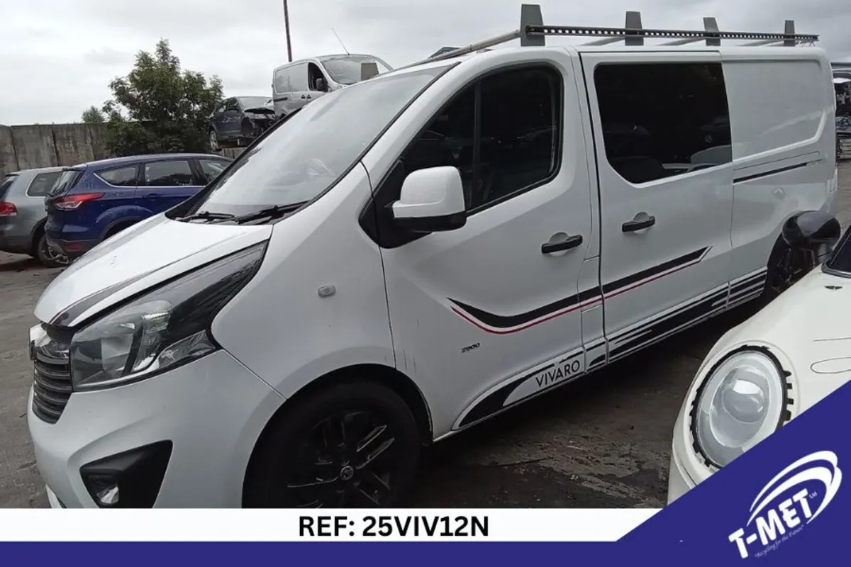 2018 VAUXHALL VIVARO BREAKING FOR PARTS - Image 3