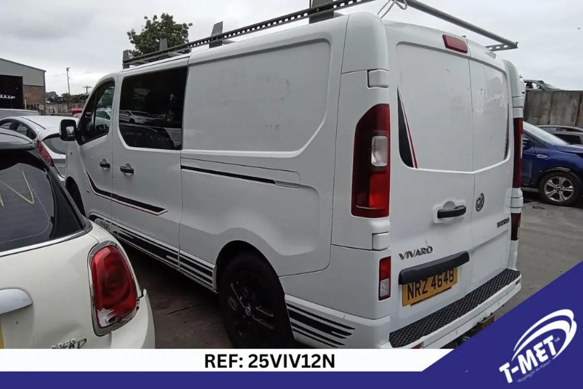 2018 VAUXHALL VIVARO BREAKING FOR PARTS - Image 4