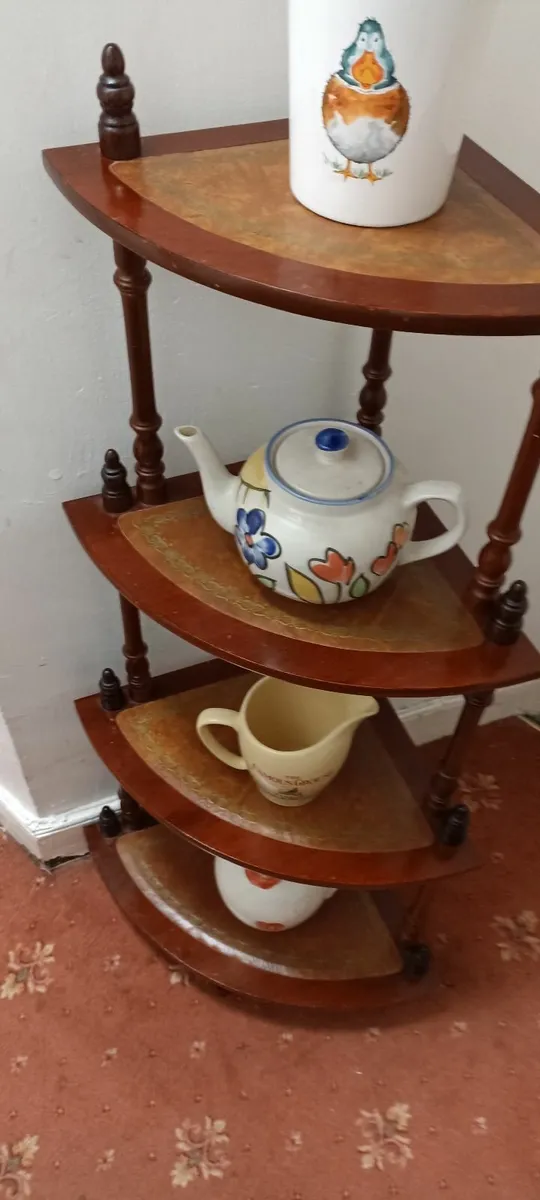 Mahogany Whatnot - Image 1