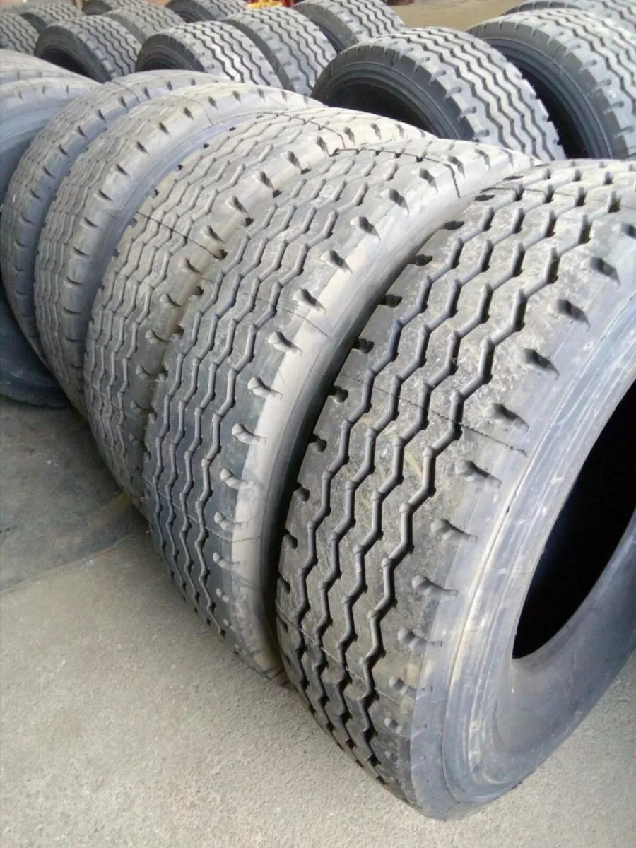 Tyres 3 X 295/80R22.5 & 2 X New 315/80R22.5 - Image 1