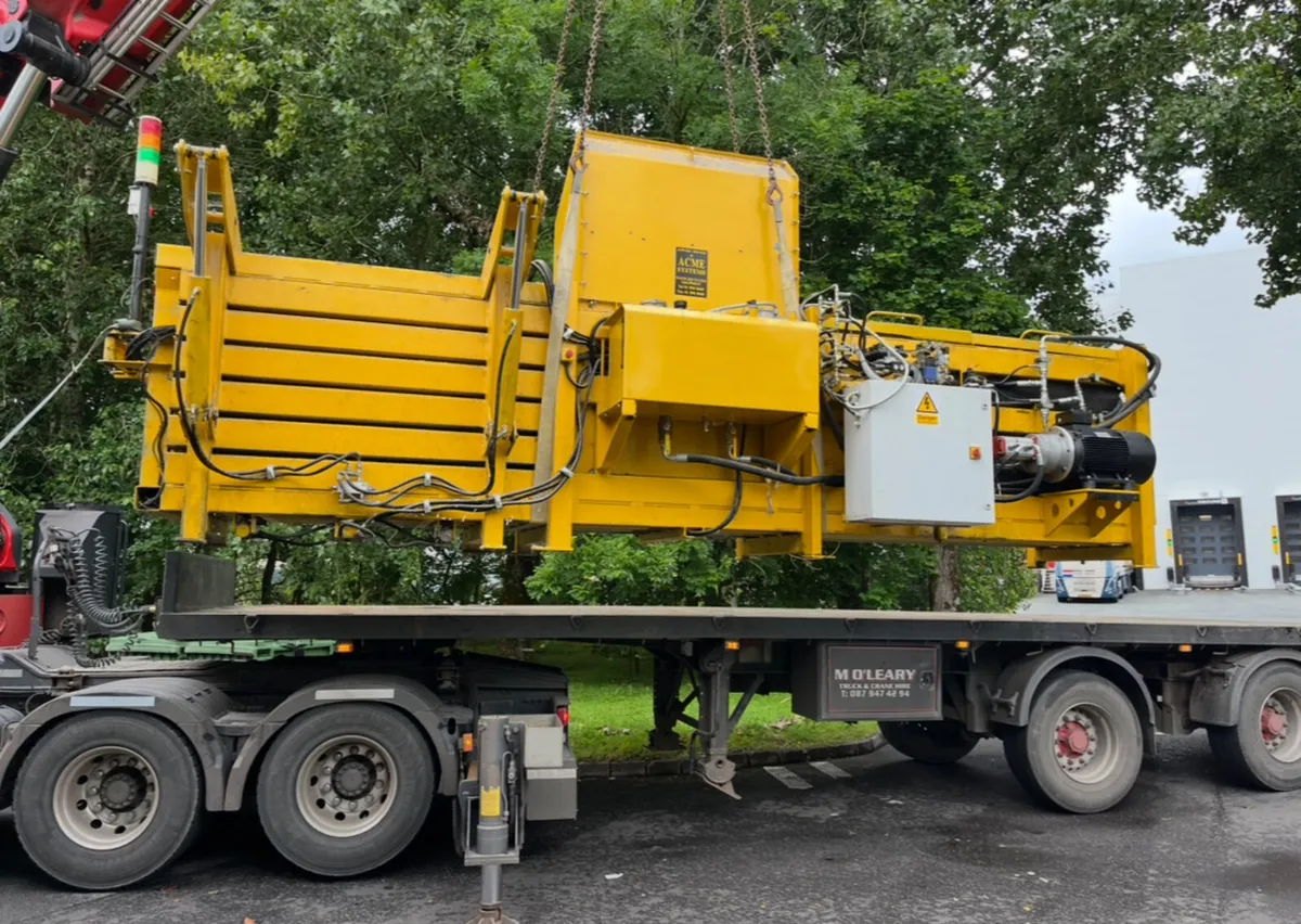 Horizontal cardboard plastic baler compactor - Image 3