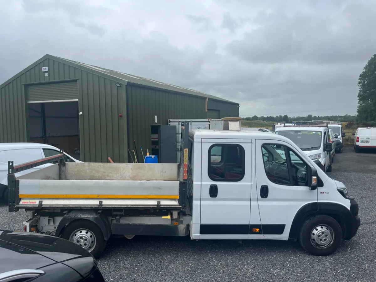 Fiat Ducato C/Cab 3 Way Tipper 2.3L Diesel 140BHP - Image 4